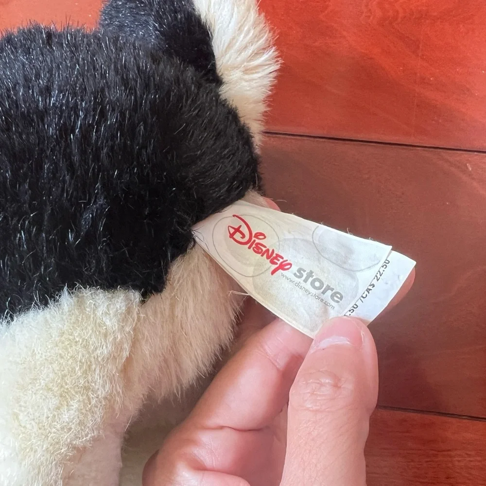 DISNEY STORE SNOW DOGS NANA PLUSH STUFFED ANIMAL BLACK BORDER COLLIE 10